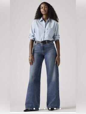 Levi's '94 Baggy Wide Leg 100% Cotton Jeans(29)